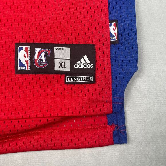 Adidas LA Clippers Swingman Basketball Jersey Baron Davis Youth XL Red Blue NWT - Picture 5 of 9